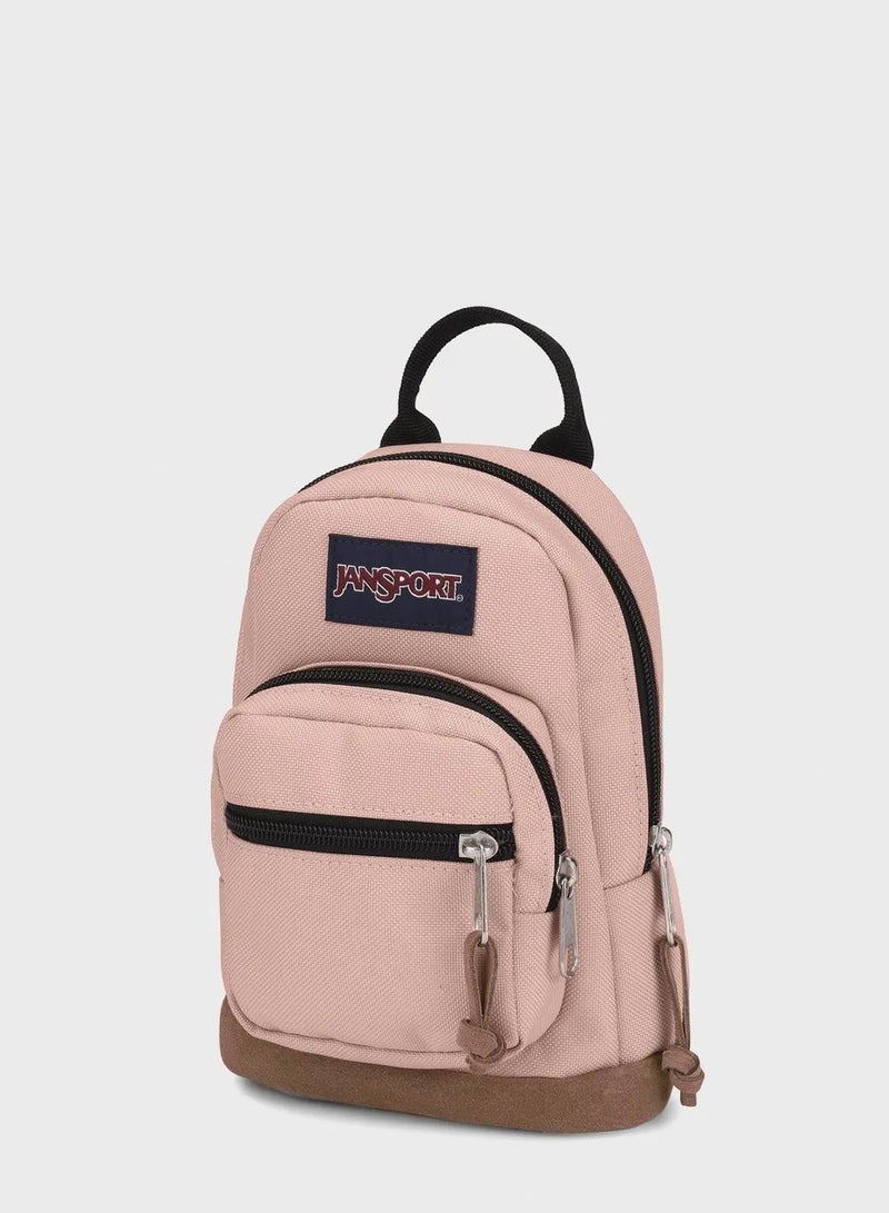 JANSPORT 【School Season】Mini school bag 22 x 7 x 16cm Small suede school bag - Image 2